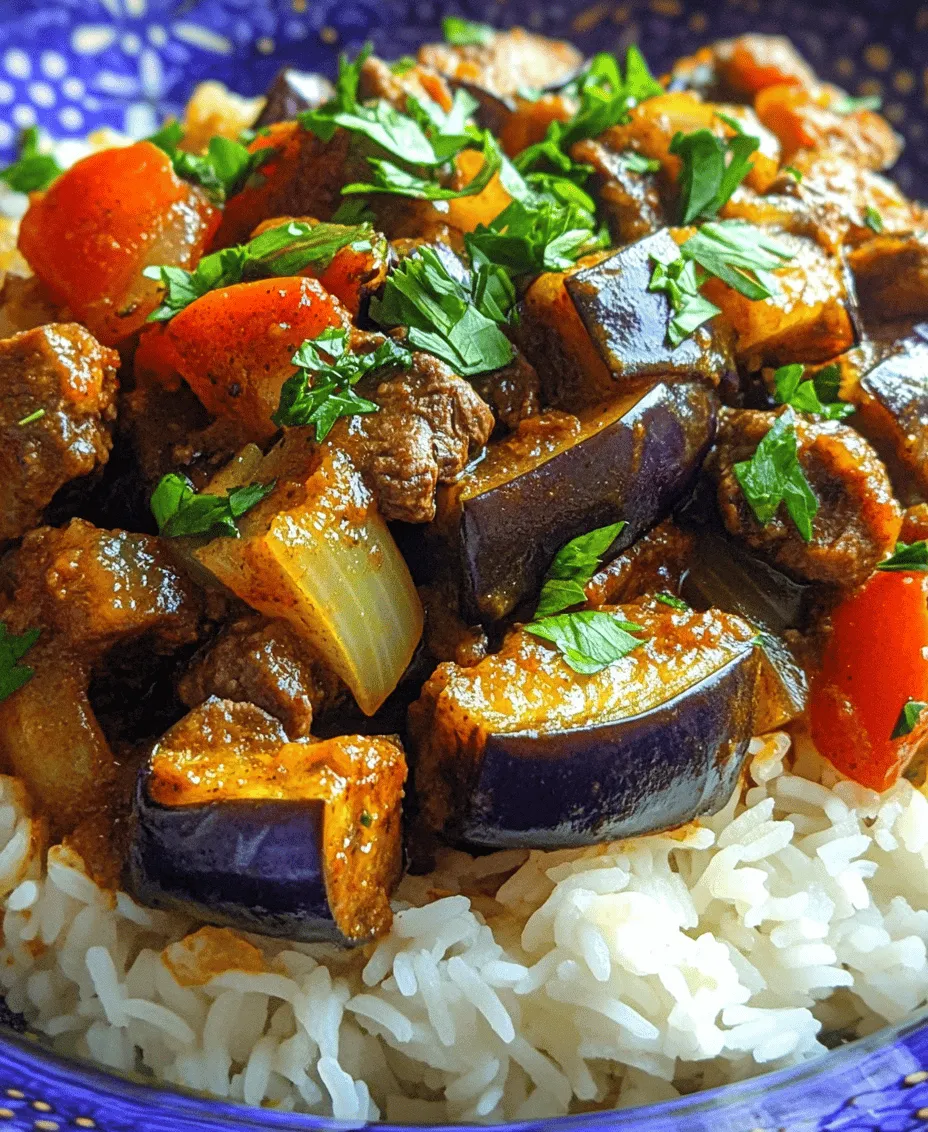 Khoresh Bademjan is a celebrated dish within Persian cuisine, revered for its rich flavors and heartwarming qualities. This Persian eggplant stew is not just a meal; it embodies the essence of family gatherings and the warmth of home-cooked food. The dish is a staple in many Iranian households, often served alongside fragrant basmati rice, creating a comforting and satisfying dining experience.