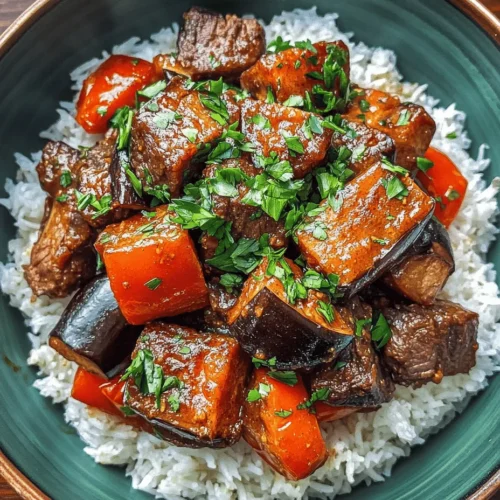 Khoresh Bademjan is a celebrated dish within Persian cuisine, revered for its rich flavors and heartwarming qualities. This Persian eggplant stew is not just a meal; it embodies the essence of family gatherings and the warmth of home-cooked food. The dish is a staple in many Iranian households, often served alongside fragrant basmati rice, creating a comforting and satisfying dining experience.