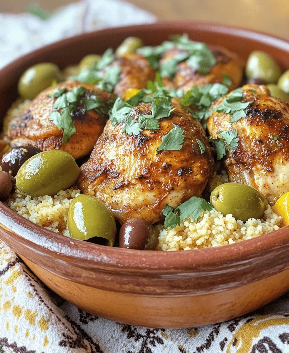 Moroccan cuisine is a tantalizing tapestry of flavors, colors, and aromas that reflects the diverse cultural influences that have shaped the region over centuries. This North African culinary tradition is renowned for its use of fragrant spices, fresh herbs, and vibrant ingredients, culminating in dishes that are as visually stunning as they are delicious. Among the many treasures of Moroccan cooking, one dish stands out for its rich flavors and comforting warmth: Moroccan Chicken Tagine with Olives and Preserved Lemons.