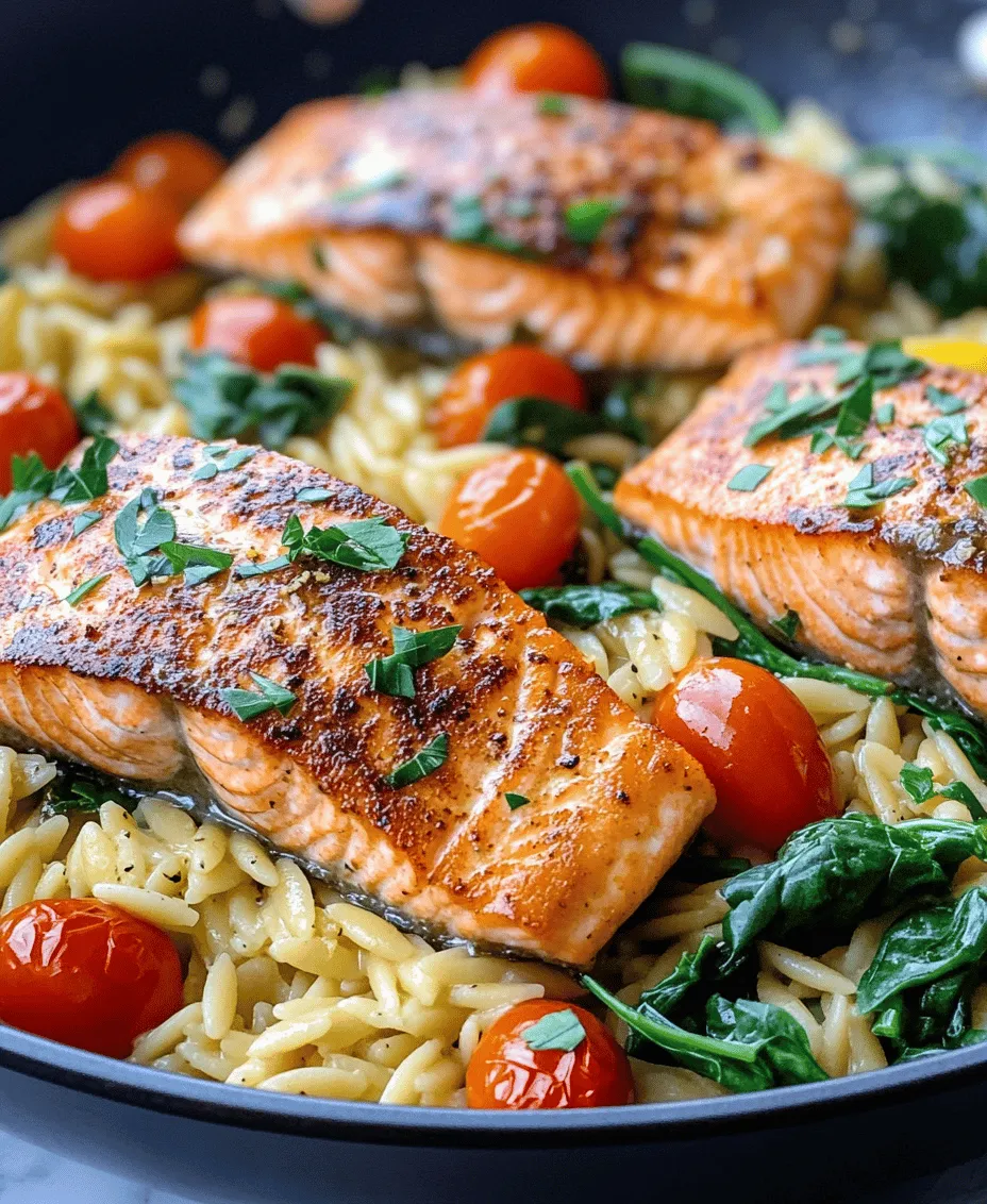 Are you searching for a quick, delicious, and nutritious meal that requires minimal cleanup? Look no further than our One Skillet Salmon with Lemon Orzo. This delightful dish captures the essence of fresh ingredients and vibrant flavors, all while being easy on your schedule and the environment—thanks to the single skillet cooking method. The combination of perfectly seared salmon and zesty lemon orzo creates a meal that is not only visually appealing but also bursting with flavor and health benefits.