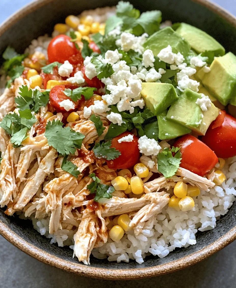 The Easy Street Corn Chicken Rice Bowl is a culinary delight that combines vibrant flavors, nutritious ingredients, and effortless preparation. In just 20 minutes, you can whip up a dish that not only satisfies your hunger but also pleases your taste buds. This recipe is particularly ideal for busy weeknights when time is of the essence or as a wholesome lunch option that packs well for on-the-go meals. The simplicity of this dish lies in its accessibility; it requires minimal cooking skills and utilizes readily available ingredients, making it a perfect choice for both novice cooks and seasoned chefs alike.