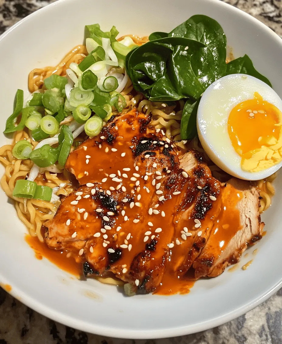 In the world of comfort food, few dishes can rival the heartiness and flavor explosion of ramen. This Fiery Chicken Ramen with Creamy Garlic Sauce not only warms the soul but also brings a delightful kick to your dining experience. Packed with tender chicken thighs, vibrant vegetables, and a rich, creamy sauce, this recipe is perfect for a cozy night in or impressing guests at your next dinner party. The combination of spicy and creamy elements creates a unique bowl of ramen that is both satisfying and memorable. Join us as we explore the components of this delicious dish, its cultural significance, and how to create it step by step.