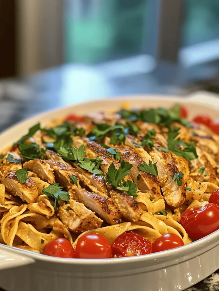 Spicy Cajun Cream Dream Pasta is a delightful fusion of flavors that brings a taste of the South right to your dinner table. Rooted in the rich culinary traditions of Cajun cuisine, this dish tantalizes the palate with its bold spices and creamy texture. Originating from the bayous of Louisiana, Cajun cooking is known for its vibrant flavors, often characterized by a medley of spices, fresh ingredients, and hearty meals. This recipe encapsulates the essence of Cajun cooking, making it a quick yet satisfying meal that can easily become a family favorite.