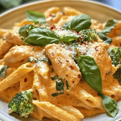 In the realm of comfort food, few dishes can compete with a creamy pasta meal that effortlessly combines nutrition and flavor. The Creamy Broccoli and Chicken Penne Delight is a perfect representation of this, offering a delicious blend of tender chicken, fresh broccoli, and al dente penne pasta enveloped in a rich, creamy sauce. This recipe not only satisfies your taste buds but also provides a wholesome, balanced meal ideal for busy weeknights or special gatherings.