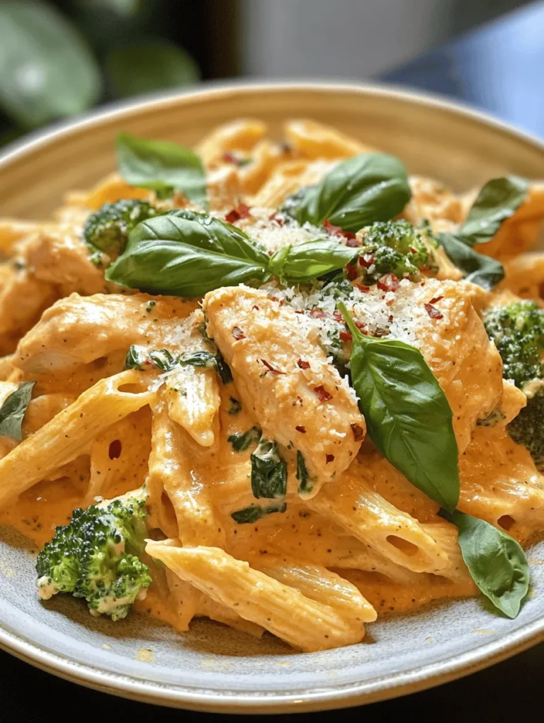 In the realm of comfort food, few dishes can compete with a creamy pasta meal that effortlessly combines nutrition and flavor. The Creamy Broccoli and Chicken Penne Delight is a perfect representation of this, offering a delicious blend of tender chicken, fresh broccoli, and al dente penne pasta enveloped in a rich, creamy sauce. This recipe not only satisfies your taste buds but also provides a wholesome, balanced meal ideal for busy weeknights or special gatherings.