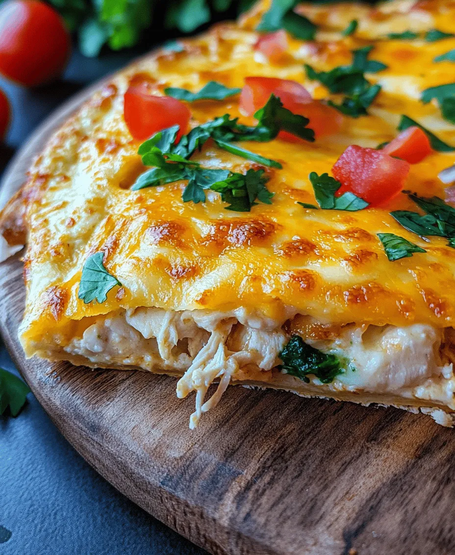 If you’re a cheese lover looking for a comforting meal that’s both satisfying and easy to prepare, look no further than Cheesy Garlic Chicken Wraps. This delectable dish brings together tender chicken, rich cheeses, and aromatic garlic, all wrapped in a soft tortilla, making it a perfect option for family dinners or casual gatherings. The beauty of wraps lies in their versatility; they can cater to various dietary preferences and are easily customizable to suit your taste. Whether you’re serving them for a weeknight meal or at your next potluck, Cheesy Garlic Chicken Wraps are sure to delight everyone at the table.