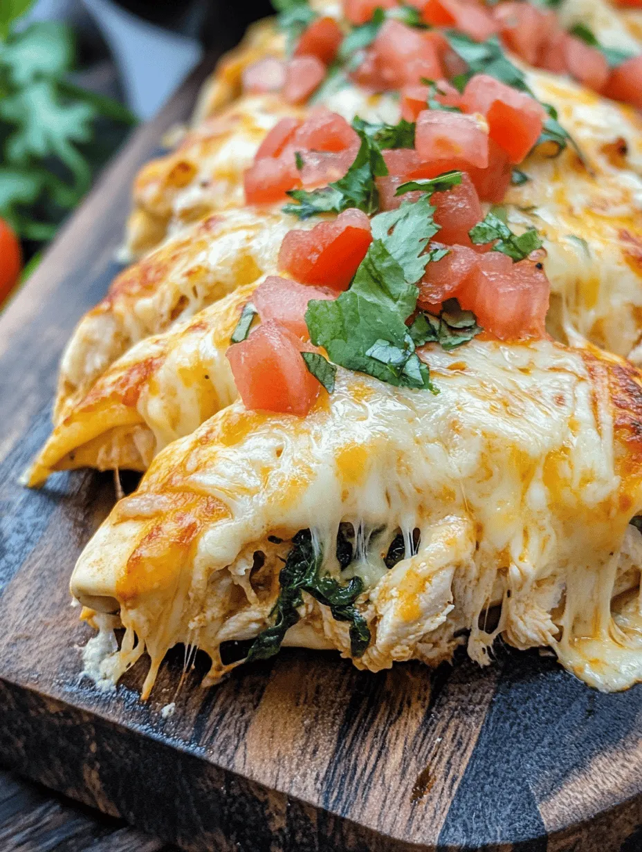 If you’re a cheese lover looking for a comforting meal that’s both satisfying and easy to prepare, look no further than Cheesy Garlic Chicken Wraps. This delectable dish brings together tender chicken, rich cheeses, and aromatic garlic, all wrapped in a soft tortilla, making it a perfect option for family dinners or casual gatherings. The beauty of wraps lies in their versatility; they can cater to various dietary preferences and are easily customizable to suit your taste. Whether you’re serving them for a weeknight meal or at your next potluck, Cheesy Garlic Chicken Wraps are sure to delight everyone at the table.