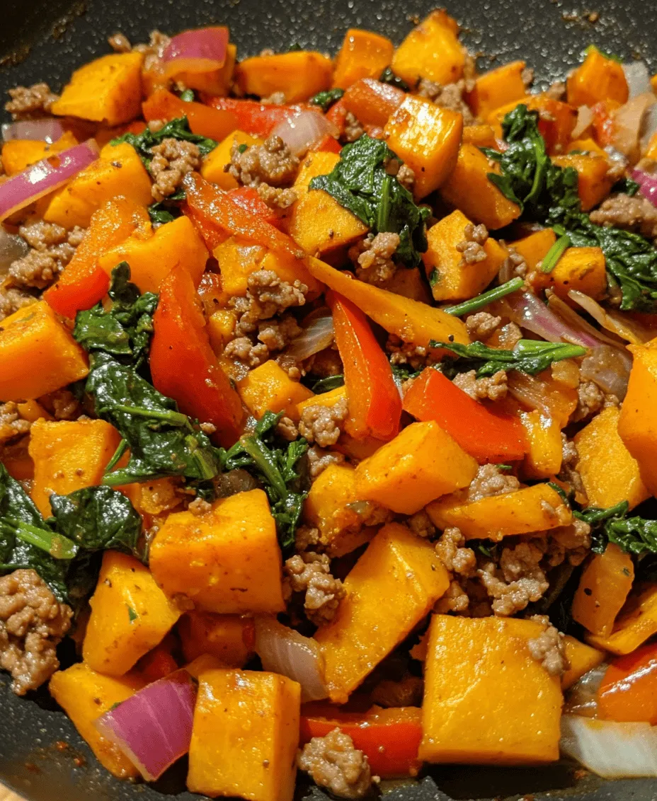 Incorporating lean proteins, like ground turkey, and complex carbohydrates, such as sweet potatoes, into your meals is crucial for maintaining a healthy lifestyle. Lean proteins are essential for muscle repair and growth, while complex carbohydrates provide sustained energy, making them a perfect pairing for any meal. Not only does this combination help you feel fuller for longer, but it also supports overall health and wellness. When cooked together in a skillet, these ingredients create a satisfying and nourishing dish that can be enjoyed any day of the week.
