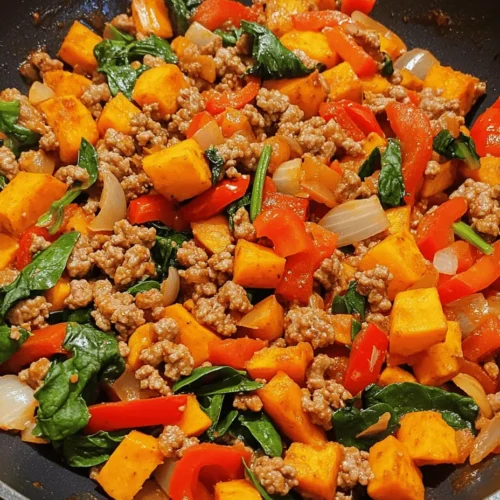 Incorporating lean proteins, like ground turkey, and complex carbohydrates, such as sweet potatoes, into your meals is crucial for maintaining a healthy lifestyle. Lean proteins are essential for muscle repair and growth, while complex carbohydrates provide sustained energy, making them a perfect pairing for any meal. Not only does this combination help you feel fuller for longer, but it also supports overall health and wellness. When cooked together in a skillet, these ingredients create a satisfying and nourishing dish that can be enjoyed any day of the week.