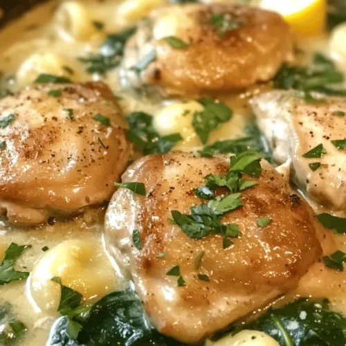 In the fast-paced world we live in today, the appeal of a one-pot meal cannot be overstated. The convenience of preparing an entire dish in a single pot not only saves time on cooking but also minimizes cleanup, making it an ideal solution for busy individuals and families alike. The One-Pot Lemon Chicken Gnocchi Delight is a perfect embodiment of this concept, combining effortless preparation with a symphony of flavors that will tantalize your taste buds.