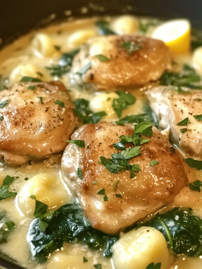 In the fast-paced world we live in today, the appeal of a one-pot meal cannot be overstated. The convenience of preparing an entire dish in a single pot not only saves time on cooking but also minimizes cleanup, making it an ideal solution for busy individuals and families alike. The One-Pot Lemon Chicken Gnocchi Delight is a perfect embodiment of this concept, combining effortless preparation with a symphony of flavors that will tantalize your taste buds.