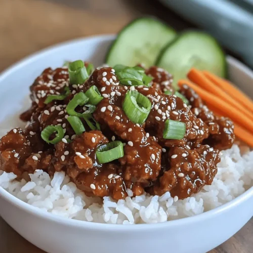 To ensure a successful and authentic Savory Korean Ground Beef Bowl, it's crucial to prioritize fresh, high-quality ingredients. Each component plays a vital role in the overall flavor profile of the dish. Let’s dive deeper into the key ingredients that contribute to the success of this recipe.