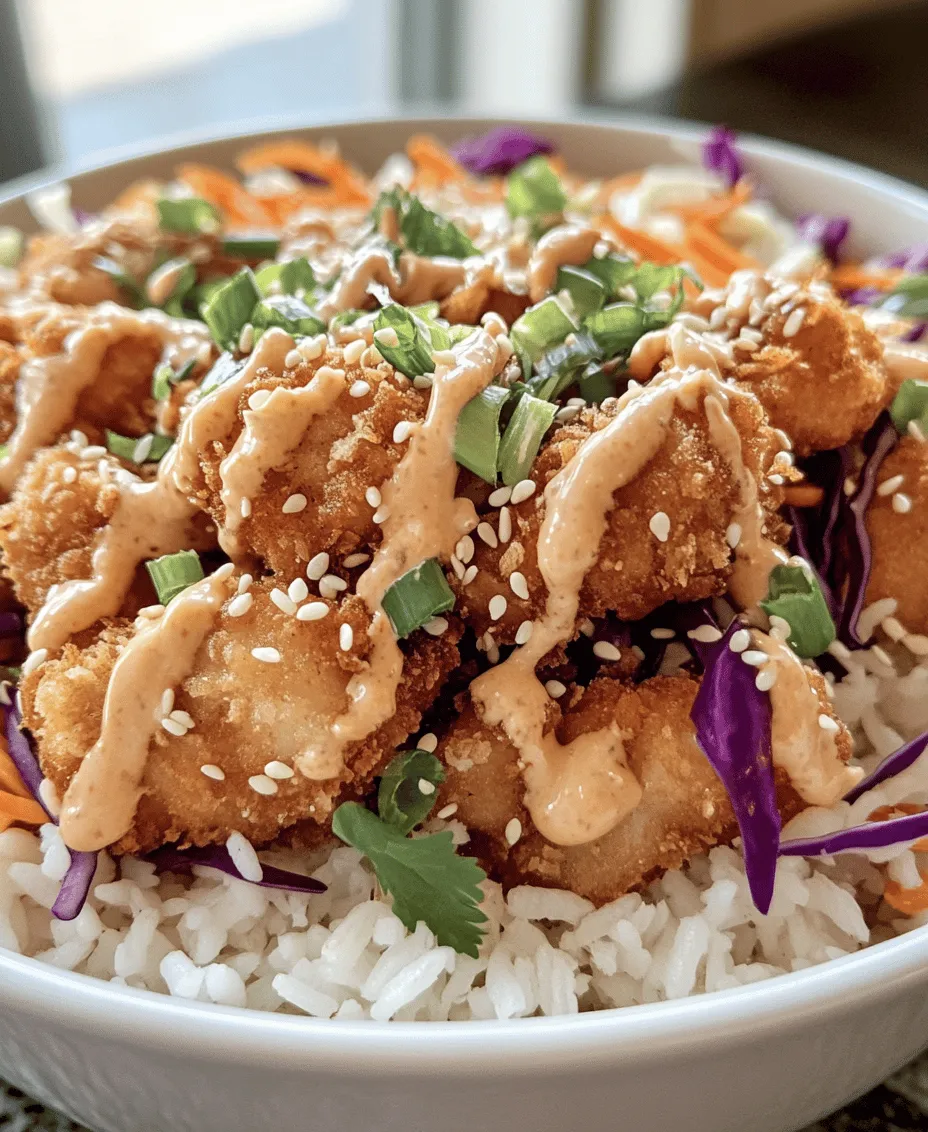 The Bang Bang Chicken Bowl is more than just a meal; it’s a culinary experience that tantalizes the senses with its vibrant flavors and delightful textures. Combining tender, crispy chicken with aromatic jasmine rice and a medley of fresh vegetables, this dish has taken the food world by storm. Its appeal lies not only in its satisfying taste but also in its beautiful presentation, making it a perfect option for a cozy dinner or a trendy lunch.