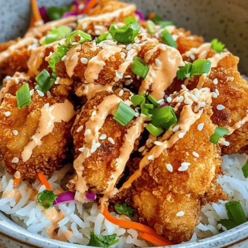 The Bang Bang Chicken Bowl is more than just a meal; it’s a culinary experience that tantalizes the senses with its vibrant flavors and delightful textures. Combining tender, crispy chicken with aromatic jasmine rice and a medley of fresh vegetables, this dish has taken the food world by storm. Its appeal lies not only in its satisfying taste but also in its beautiful presentation, making it a perfect option for a cozy dinner or a trendy lunch.
