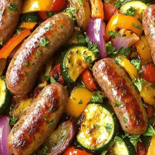 In today's fast-paced world, finding time to prepare nutritious and delicious meals can be a challenge. Enter the Savory Sheet Pan Sausage & Colorful Veggies recipe, a delightful one-pan meal that simplifies cooking without sacrificing flavor. This dish not only offers a medley of vibrant colors and textures but also packs a punch of flavors that will satisfy even the pickiest eaters.