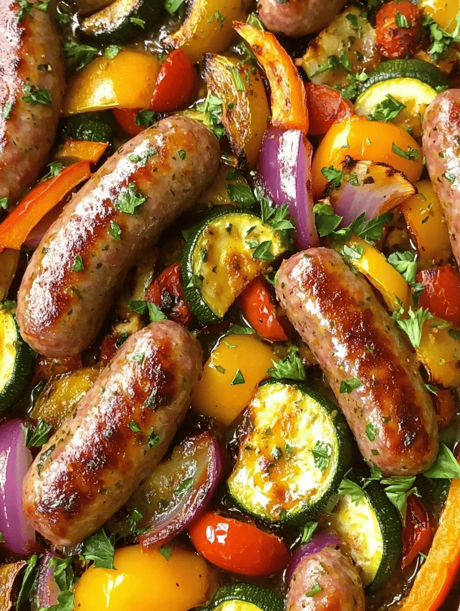 In today's fast-paced world, finding time to prepare nutritious and delicious meals can be a challenge. Enter the Savory Sheet Pan Sausage & Colorful Veggies recipe, a delightful one-pan meal that simplifies cooking without sacrificing flavor. This dish not only offers a medley of vibrant colors and textures but also packs a punch of flavors that will satisfy even the pickiest eaters.