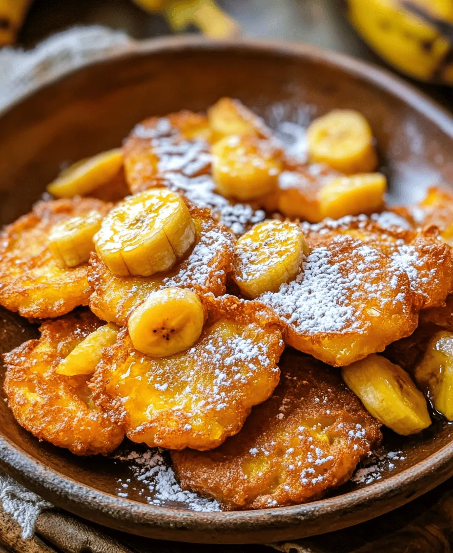 Banana fritters have roots that stretch across many cultures and cuisines, each with its unique take on this beloved dish. In Southeast Asia, for instance, they are commonly known as 