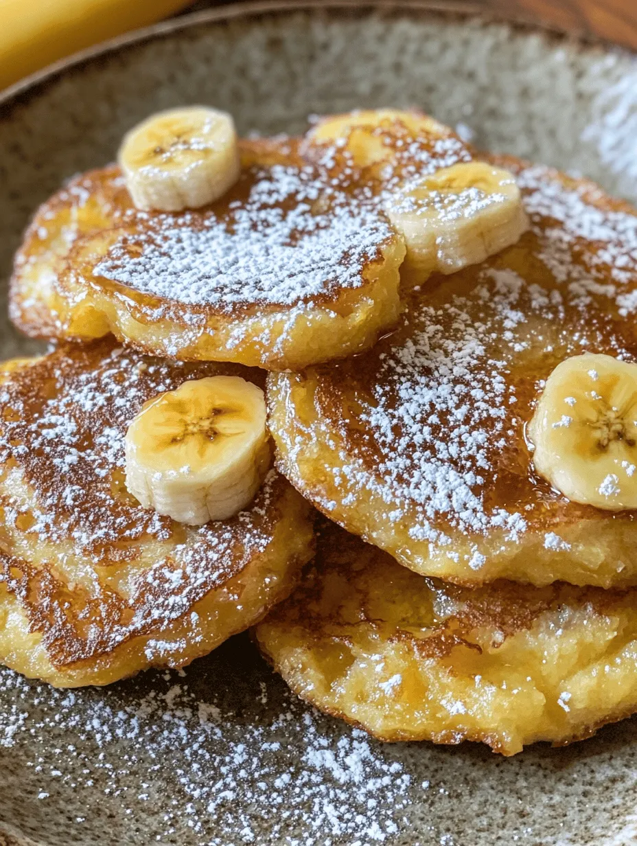 Banana fritters have roots that stretch across many cultures and cuisines, each with its unique take on this beloved dish. In Southeast Asia, for instance, they are commonly known as "pisang goreng," which translates to "fried bananas." These treats are often sold by street vendors and enjoyed as a popular snack, showcasing the adaptability of bananas in various culinary contexts.