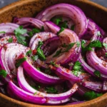 Sumac onions are a vibrant and flavorful dish that can elevate any meal with their unique tanginess and freshness. Originating from the rich culinary traditions of the Middle East, this dish captures the essence of a region known for its bold flavors and aromatic spices. Sumac, the star ingredient, lends a zesty, lemony flavor that perfectly complements the natural sweetness of red onions. As a side dish or topping, sumac onions not only enhance the taste of your favorite meals but also add a beautiful splash of color to your plate.