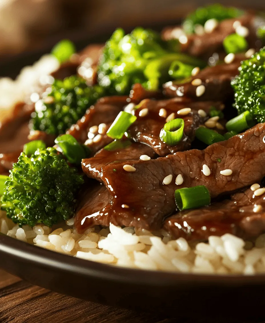 Chinese cuisine has captivated the hearts and taste buds of food enthusiasts around the globe. Its vibrant flavors, diverse ingredients, and time-honored cooking techniques have made it a staple in many households. Among the myriad dishes that exemplify Chinese cooking, stir-fries stand out due to their speed, simplicity, and adaptability. One such dish that has gained immense popularity is the Savory Chinese Beef and Broccoli Stir-Fry. This dish not only highlights the freshness of its ingredients but also offers a nutritious meal that can be prepared in under 30 minutes.