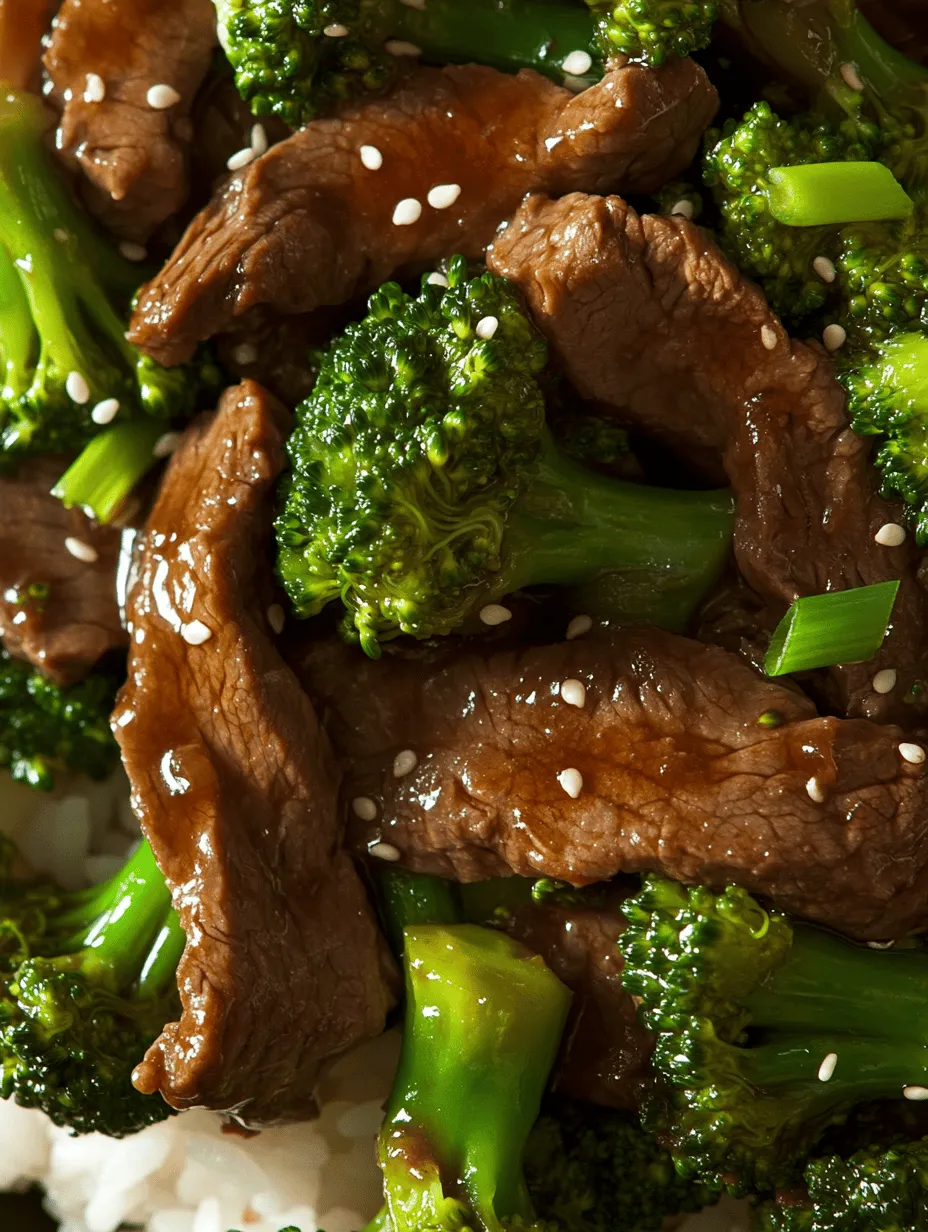 Chinese cuisine has captivated the hearts and taste buds of food enthusiasts around the globe. Its vibrant flavors, diverse ingredients, and time-honored cooking techniques have made it a staple in many households. Among the myriad dishes that exemplify Chinese cooking, stir-fries stand out due to their speed, simplicity, and adaptability. One such dish that has gained immense popularity is the Savory Chinese Beef and Broccoli Stir-Fry. This dish not only highlights the freshness of its ingredients but also offers a nutritious meal that can be prepared in under 30 minutes.