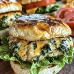 In recent years, chicken burgers have surged in popularity, emerging as a beloved alternative to traditional beef patties. This shift is not just a trend; it’s a response to the growing demand for healthier, lighter options that do not compromise on flavor. Among the myriad of chicken burger recipes available, the White Cheddar and Spinach Chicken Burger stands out as a deliciously innovative choice. This recipe combines the lean protein of ground chicken with the rich flavors of white cheddar cheese and the nutritional powerhouse that is spinach, resulting in a burger that is both satisfying and wholesome.