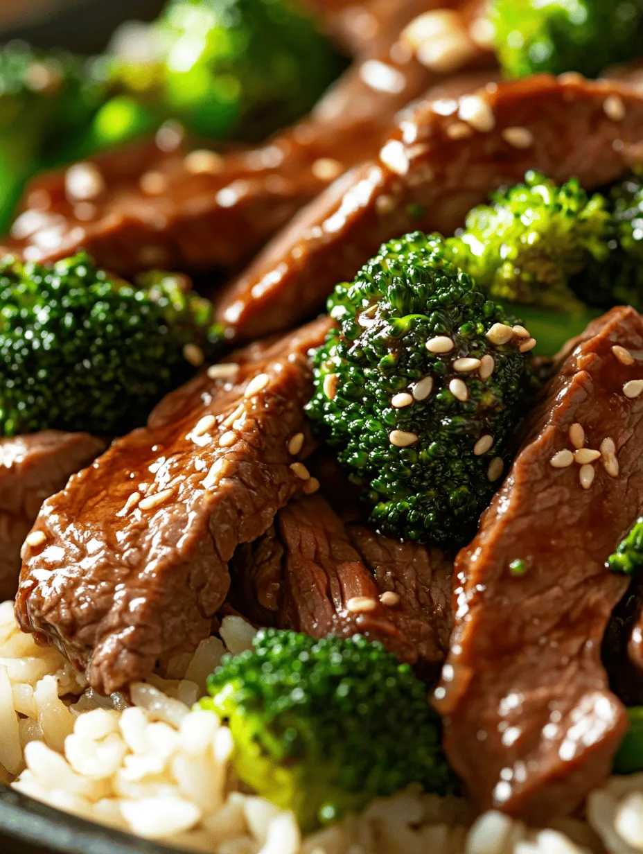Wok-Tossed Beef and Broccoli is a cherished dish that has won over the hearts of many food lovers around the world. Originating from the vibrant landscapes of Asian cuisine, this dish is celebrated for its harmonious blend of flavors and textures. The tender cuts of beef, crisp-tender broccoli, and a savory sauce create a delightful culinary experience that can transport you to bustling Asian markets with every bite.