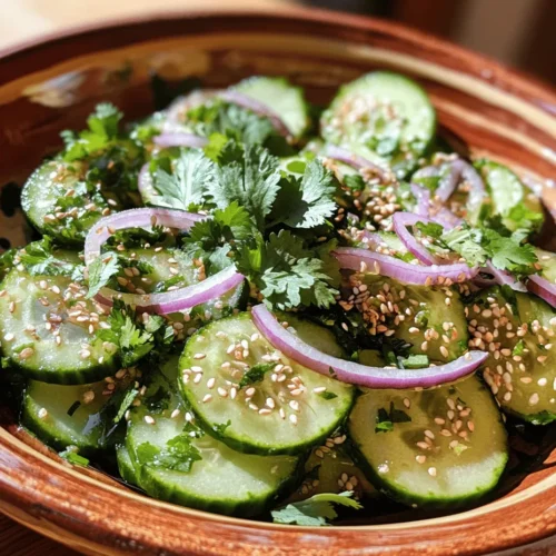 In recent years, Asian cuisine has captured the hearts—and palates—of food lovers around the globe, becoming a staple in many Western diets. The explosion of flavors, vibrant colors, and healthy ingredients makes dishes from this culinary tradition irresistible. One such dish that exemplifies the essence of Asian cooking is the Refreshing Asian Cucumber Salad. This light and flavorful salad showcases the crispness of cucumbers combined with an array of aromatic and zesty ingredients, making it not only a refreshing side dish but also an ideal snack for those hot summer days.