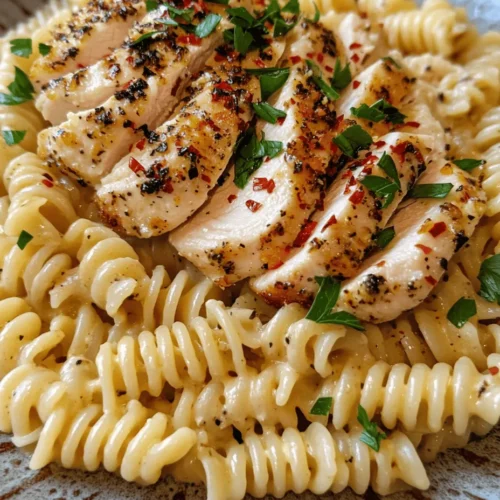 When it comes to comfort food, few dishes can compete with the rich and satisfying flavors of creamy pasta. One standout recipe that perfectly embodies this essence is Creamy Garlic Butter Chicken & Rotini in Parmesan Sauce. This dish is not only a feast for the taste buds but also a celebration of simple ingredients that come together to create something truly special. The creamy sauce, infused with garlic and rich butter, envelops tender chicken and perfectly cooked rotini, making each bite a delightful experience.