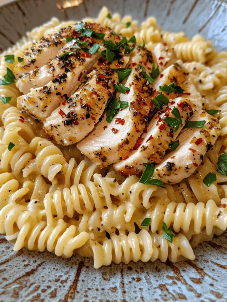 When it comes to comfort food, few dishes can compete with the rich and satisfying flavors of creamy pasta. One standout recipe that perfectly embodies this essence is Creamy Garlic Butter Chicken & Rotini in Parmesan Sauce. This dish is not only a feast for the taste buds but also a celebration of simple ingredients that come together to create something truly special. The creamy sauce, infused with garlic and rich butter, envelops tender chicken and perfectly cooked rotini, making each bite a delightful experience.