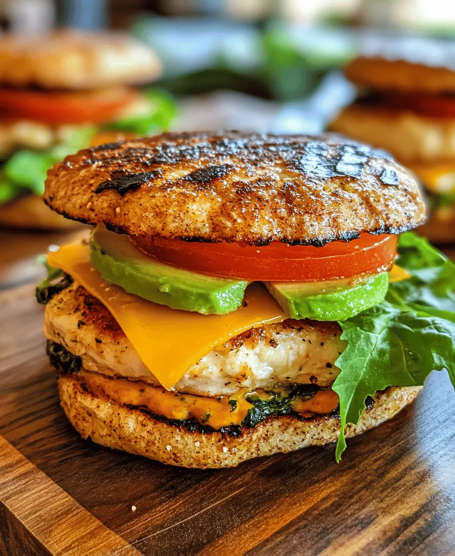 Creating the perfect burger starts with selecting high-quality ingredients. The White Cheddar and Spinach Chicken Burger relies on several key components that not only enhance its flavor but also contribute to its nutritional value. Let's take a closer look at each ingredient and its role in this delectable dish.