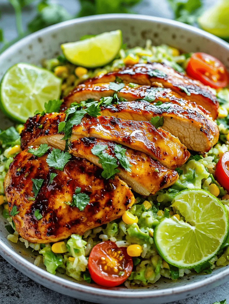 If you're on the lookout for a vibrant, flavor-packed meal that is as satisfying as it is healthy, the Honey Lime Chicken & Avocado Rice Stack is your answer. This recipe masterfully combines the sweetness of honey, the zesty brightness of lime, and the creamy richness of avocado, creating a dish that is not only visually appealing but also tantalizes the taste buds. Perfect for a weeknight dinner or an impressive dish for entertaining, this stack is sure to delight everyone around your table.