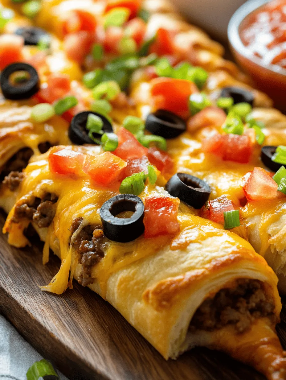 Cheesy Taco Sticks are a delightful fusion of flavors that encapsulate the essence of a taco while providing a convenient and fun twist. These savory snacks are not only perfect for casual gatherings and game-day celebrations but also make for a fantastic weeknight dinner option. The beauty of Cheesy Taco Sticks lies in their versatility; you can serve them as an appetizer at a party, a satisfying main dish for the family, or even a tasty lunchbox treat for kids.