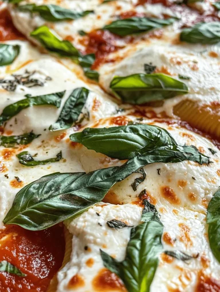If you're looking for a comforting and delicious meal that can easily please a crowd, look no further than Easy Spinach and Ricotta Stuffed Shells. This delightful dish combines the rich creaminess of ricotta cheese with the vibrant, earthy flavor of fresh spinach, all enveloped in tender pasta shells and topped with a zesty marinara sauce. Stuffed shells are not just a feast for the eyes; they offer a hearty, satisfying option for dinner that can be enjoyed by people of all ages.