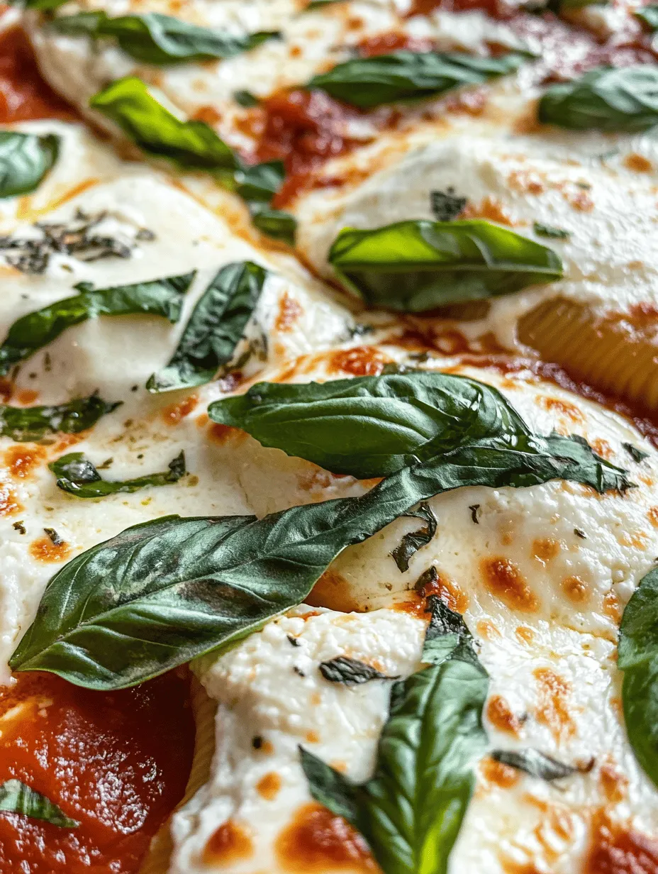 If you're looking for a comforting and delicious meal that can easily please a crowd, look no further than Easy Spinach and Ricotta Stuffed Shells. This delightful dish combines the rich creaminess of ricotta cheese with the vibrant, earthy flavor of fresh spinach, all enveloped in tender pasta shells and topped with a zesty marinara sauce. Stuffed shells are not just a feast for the eyes; they offer a hearty, satisfying option for dinner that can be enjoyed by people of all ages.