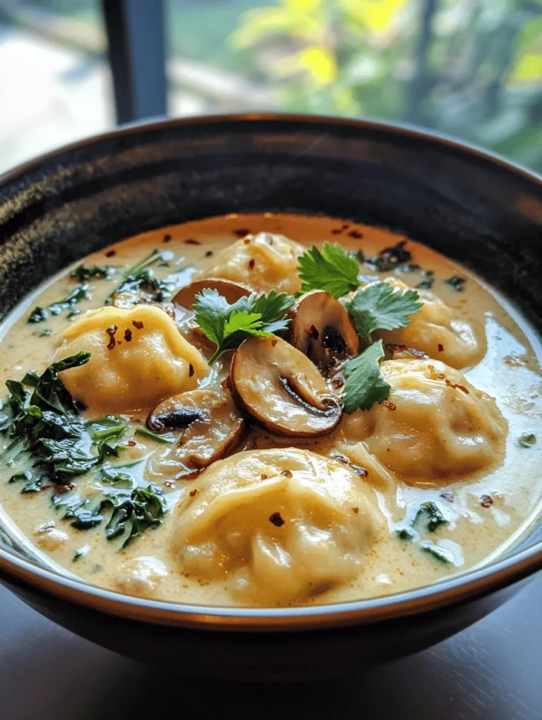 Curry dumpling soup is not just a dish; it's an experience that envelops you in warmth and flavor. This comforting meal combines delicate dumplings filled with savory ingredients and a rich, aromatic broth that tickles the taste buds. Whether you're seeking a hearty lunch or a cozy dinner, this curry dumpling soup is versatile enough to cater to both meat-lovers and vegetarians alike. The marriage of spices and textures in this dish makes it a standout choice for anyone looking to indulge in a satisfying bowl of goodness.