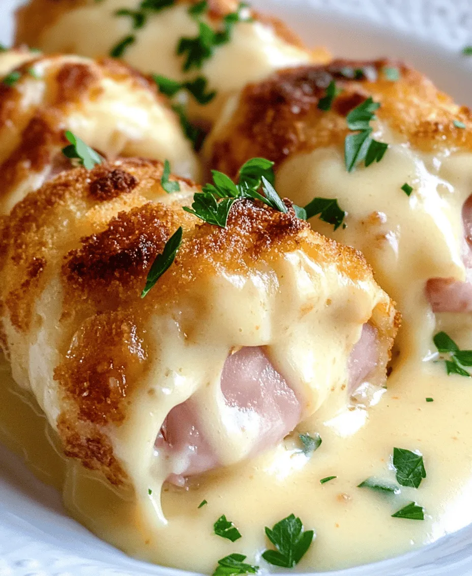 Chicken Cordon Bleu is a classic dish that has delighted palates for generations. This culinary masterpiece combines tender chicken breast, savory ham, and creamy Swiss cheese, all lovingly enveloped in a crispy golden breadcrumb coating. The harmonious blend of flavors and textures in Chicken Cordon Bleu makes it a favorite at family gatherings, special occasions, or even a weeknight dinner when you want to impress.