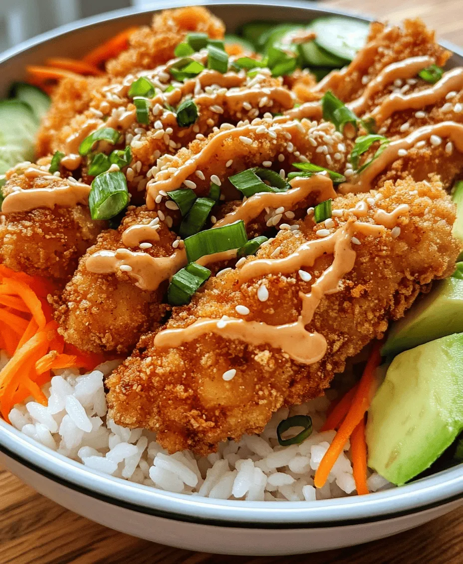 Bang Bang Chicken Bowls have taken the culinary world by storm, captivating taste buds with their delightful flavors and vibrant presentation. This dish is a perfect fusion of crunchy, fried chicken pieces, a creamy and spicy sauce, and an array of fresh vegetables. With its eye-catching colors and tantalizing textures, it's no wonder Bang Bang Chicken has become a favorite among food enthusiasts and home cooks alike.