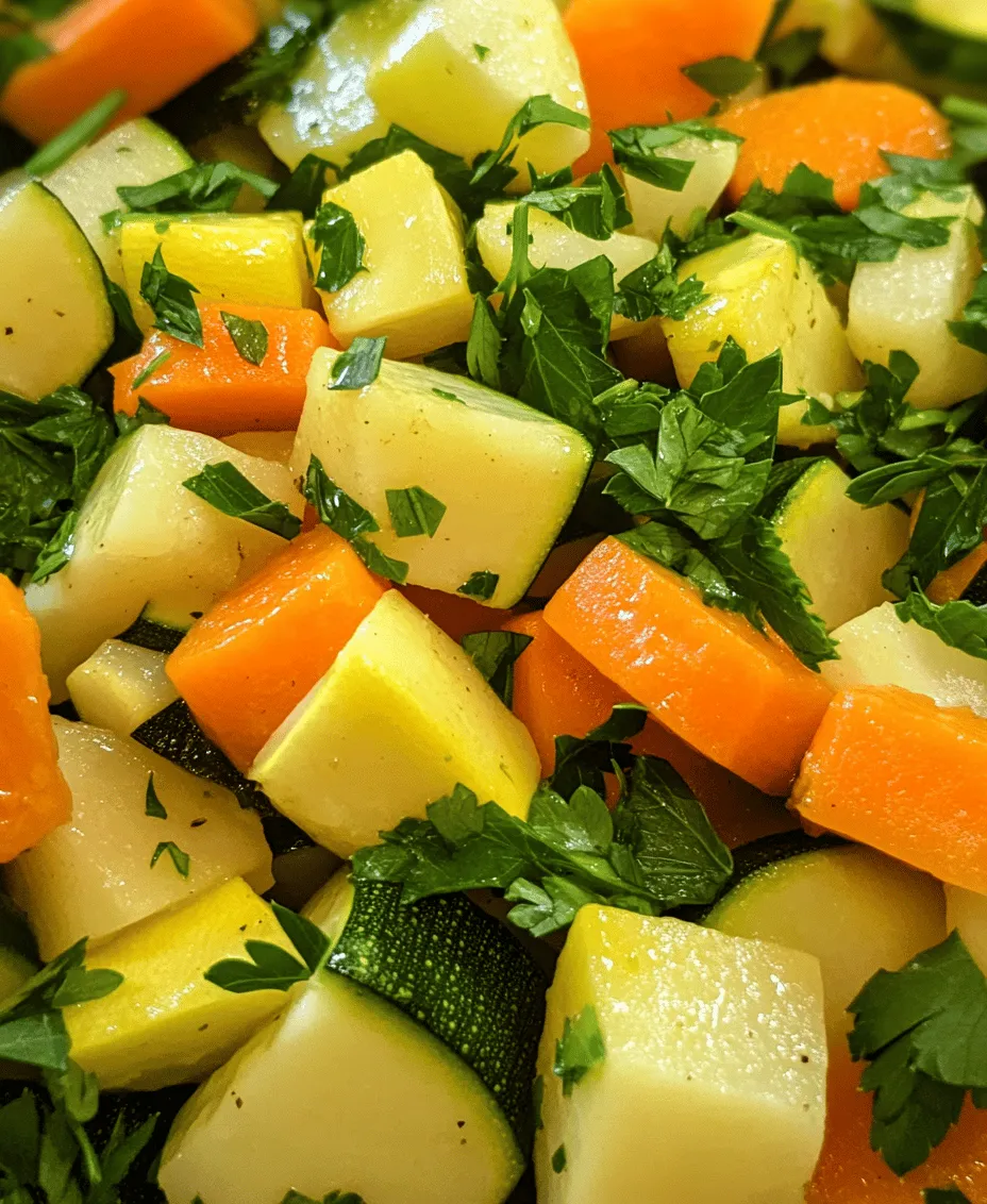 The joy of cooking lies not only in the delicious meals we create but also in the health benefits derived from using fresh, wholesome ingredients. In this article, we’ll explore a delightful and nutritious recipe for Garlic Herb Roasted Potatoes, Carrots, and Zucchini. This dish is not just simple to prepare; it is also bursting with flavor, making it a perfect side dish for any meal. Whether you're serving it alongside grilled chicken, a hearty steak, or a vegan entrée, these roasted vegetables will enhance your dining experience with their vibrant colors and delicious tastes.