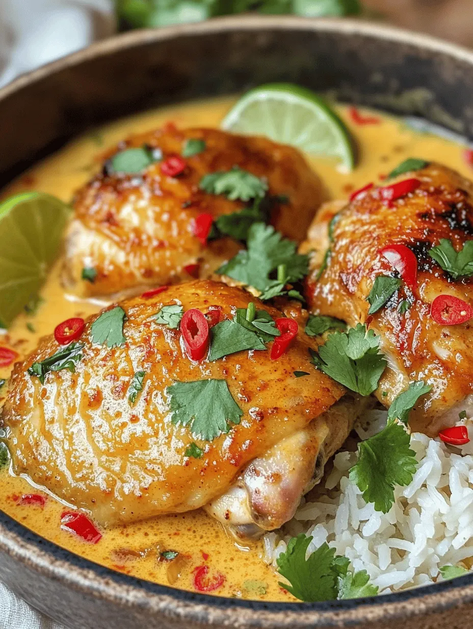 Brazilian cuisine is an exhilarating journey of flavors, colors, and textures, reflecting the country’s diverse cultural heritage. With influences from Indigenous, African, and Portuguese culinary traditions, Brazilian dishes often showcase an array of ingredients that create vibrant and inviting meals. One such dish that encapsulates this culinary diversity is Spicy Brazilian Coconut Chicken. This recipe brings together the richness of coconut milk and a medley of spices, culminating in a dish that is both comforting and bursting with flavor.