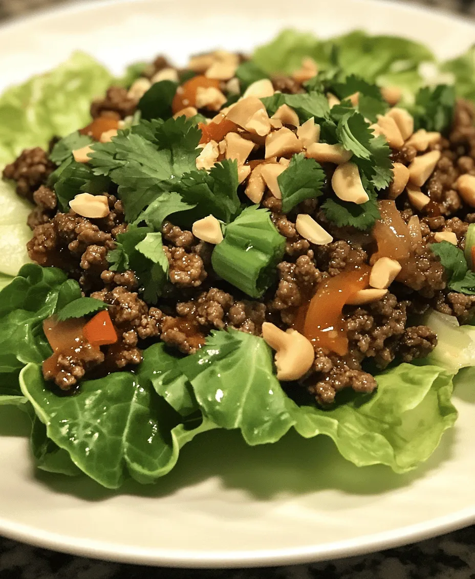 In the world of quick and healthy meals, Asian-style ground beef lettuce wraps have carved a niche for themselves as a favorite among home cooks and restaurant-goers alike. These wraps are not only a delightful explosion of flavors but also a versatile option that caters to various dietary preferences. With their refreshing crunch and savory filling, they can serve as an appetizer or a main dish, making them perfect for entertaining guests or enjoying a quick weeknight dinner.