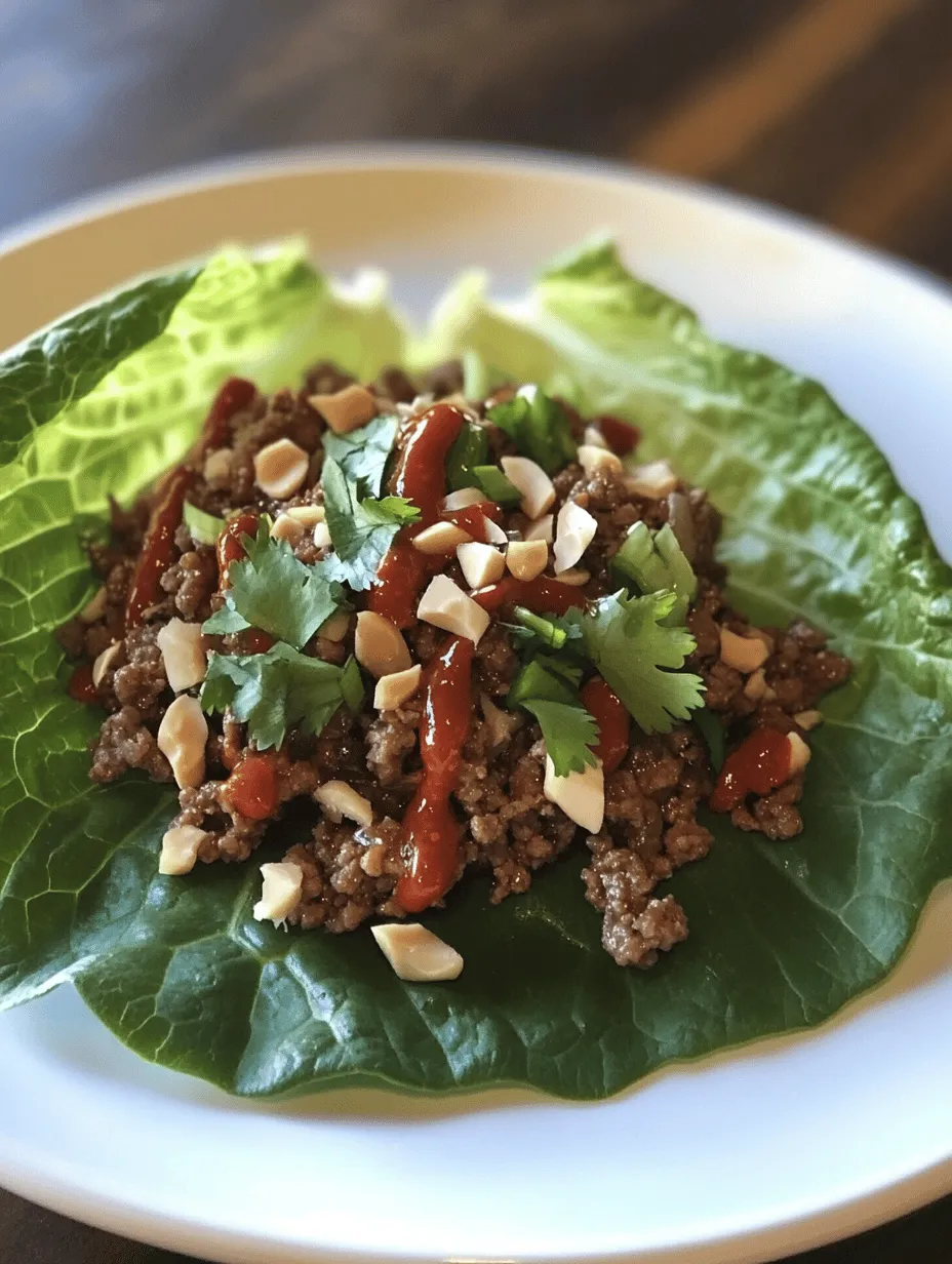 In the world of quick and healthy meals, Asian-style ground beef lettuce wraps have carved a niche for themselves as a favorite among home cooks and restaurant-goers alike. These wraps are not only a delightful explosion of flavors but also a versatile option that caters to various dietary preferences. With their refreshing crunch and savory filling, they can serve as an appetizer or a main dish, making them perfect for entertaining guests or enjoying a quick weeknight dinner.