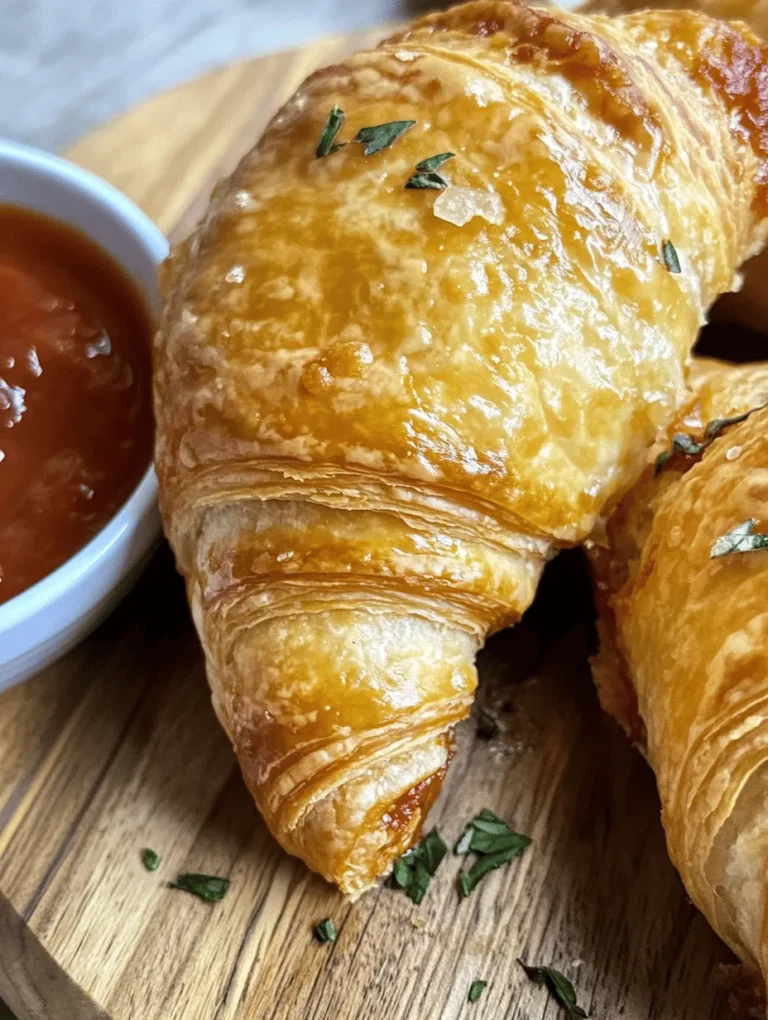 Indulging in the delightful combination of flaky pastries, gooey cheese, and savory pepperoni is a treat that many of us cherish. The Mozzarella Pepperoni Croissant Rolls not only satisfy those cravings but also bring a sense of warmth and comfort to any gathering. Perfect for a quick snack, a fun appetizer, or a delightful addition to brunch, these rolls encapsulate the best of both worlds—Italian flavors wrapped in buttery, flaky croissant dough.
