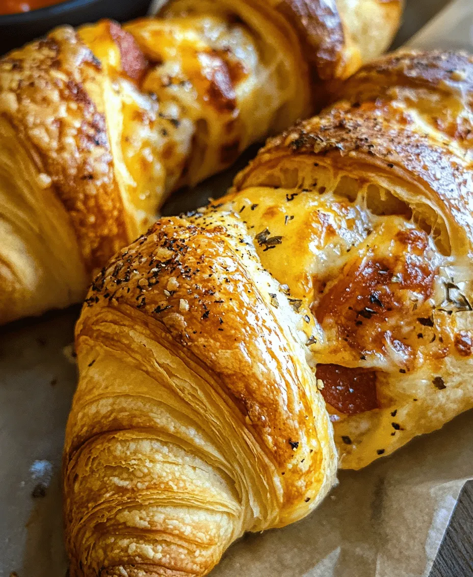 Indulging in the delightful combination of flaky pastries, gooey cheese, and savory pepperoni is a treat that many of us cherish. The Mozzarella Pepperoni Croissant Rolls not only satisfy those cravings but also bring a sense of warmth and comfort to any gathering. Perfect for a quick snack, a fun appetizer, or a delightful addition to brunch, these rolls encapsulate the best of both worlds—Italian flavors wrapped in buttery, flaky croissant dough.