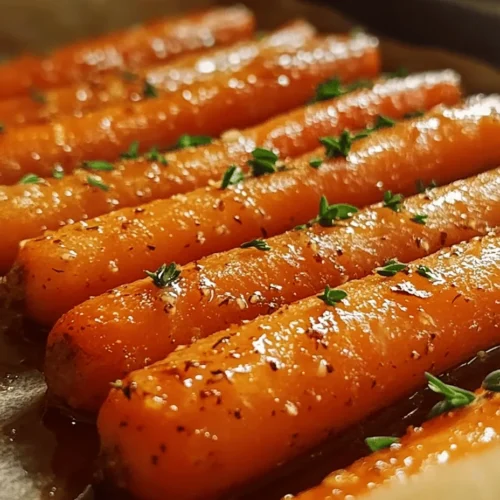 Roasted carrots are not only a vibrant addition to any meal, but they also serve as a delicious and nutritious side dish that can elevate your dining experience. The magical transformation of simple carrots into a sweet, caramelized treat happens when they are roasted in the oven. When you combine them with the savory notes of garlic, the richness of butter, and the sweetness of honey, you create a dish that is sure to impress your family and guests alike.