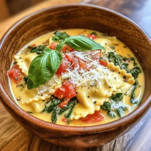 If you are searching for a dish that embodies comfort and warmth, look no further than Creamy Tuscan Ravioli Soup. This hearty soup is not only delightful but also incredibly satisfying, making it the perfect meal for any season. Whether you’re cozying up on a chilly winter night or enjoying a light dinner in the spring, this soup offers a rich, creamy texture paired with vibrant flavors that will tantalize your taste buds.