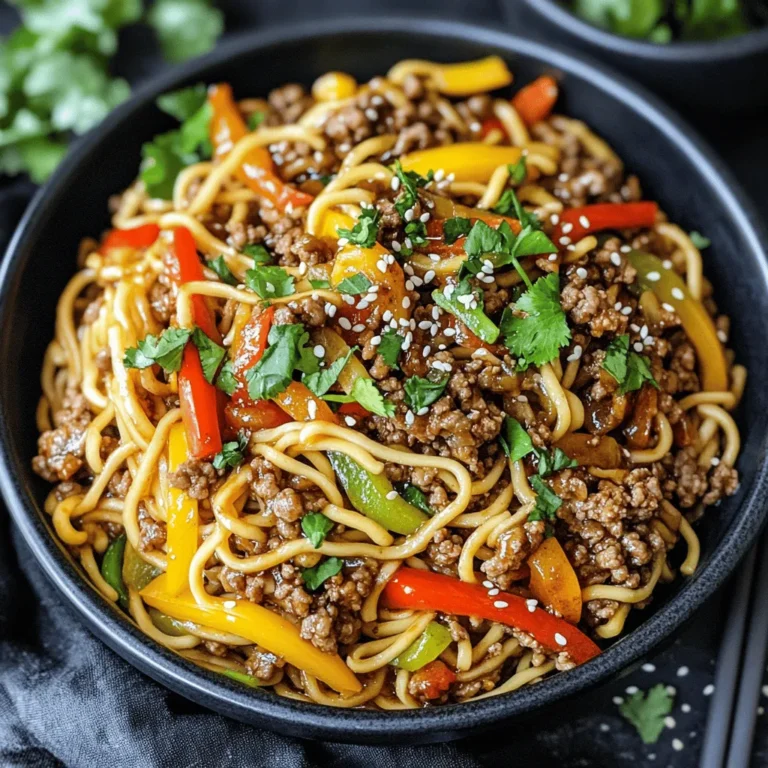 In today’s fast-paced world, finding time to prepare a delicious and satisfying dinner can often feel like a challenge. Quick and easy dinner recipes have become essential for busy families and individuals who want to enjoy a home-cooked meal without spending hours in the kitchen. One such dish that perfectly balances speed, flavor, and satisfaction is Mongolian Ground Beef Noodles. This recipe is not only simple to prepare but also showcases the rich, savory flavors characteristic of Mongolian cuisine, making it an ideal choice for those hectic weeknights when you want to whip up something special without the fuss.
