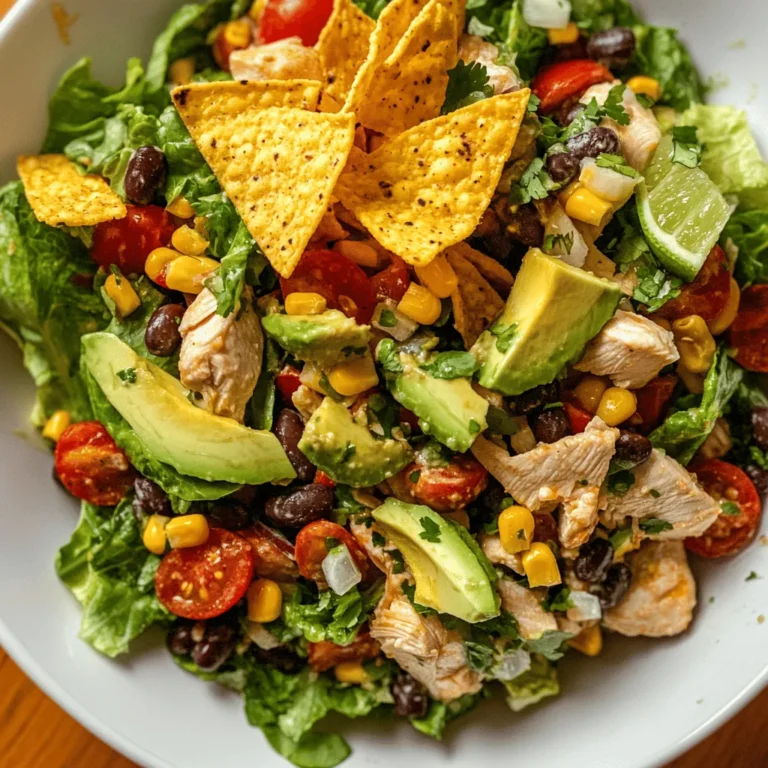 To create the Tex-Mex Chopped Chicken Salad Delight, it’s essential to understand the key ingredients that contribute to its wholesome nature and vibrant flavor profile. Each component not only adds to the overall taste but also brings nutritional benefits that make this salad a guilt-free indulgence.