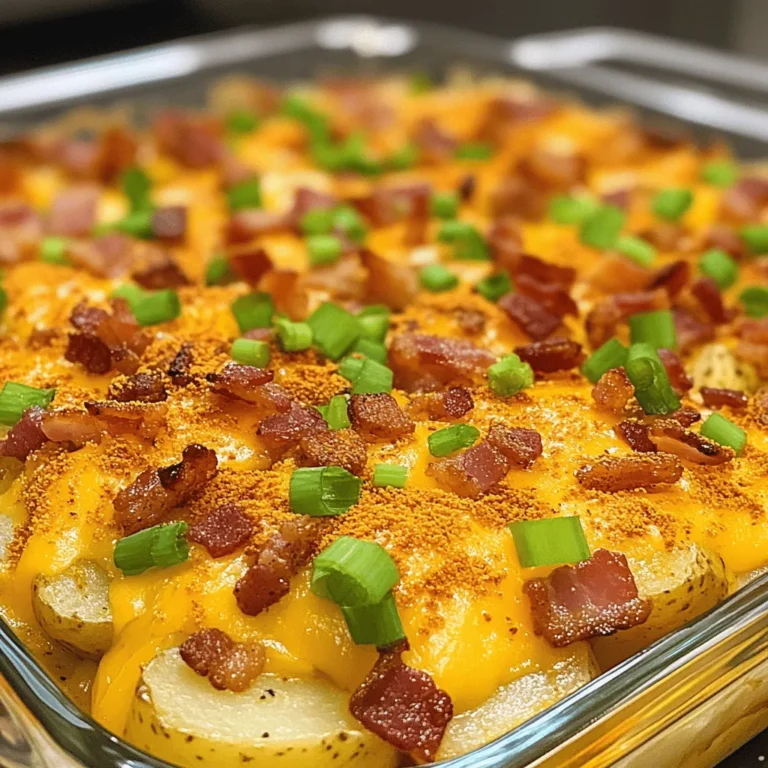 If you’re on the hunt for a dish that embodies comfort, indulgence, and sheer deliciousness, look no further than Ham & Bacon Cheesy Heaven. This delightful recipe combines the savory flavors of ham, the smoky richness of bacon, and the creamy goodness of cheese, creating a meal that warms the heart and satisfies the taste buds. Perfect for family dinners, gatherings with friends, or potluck events, this dish is sure to impress even the most discerning palates.