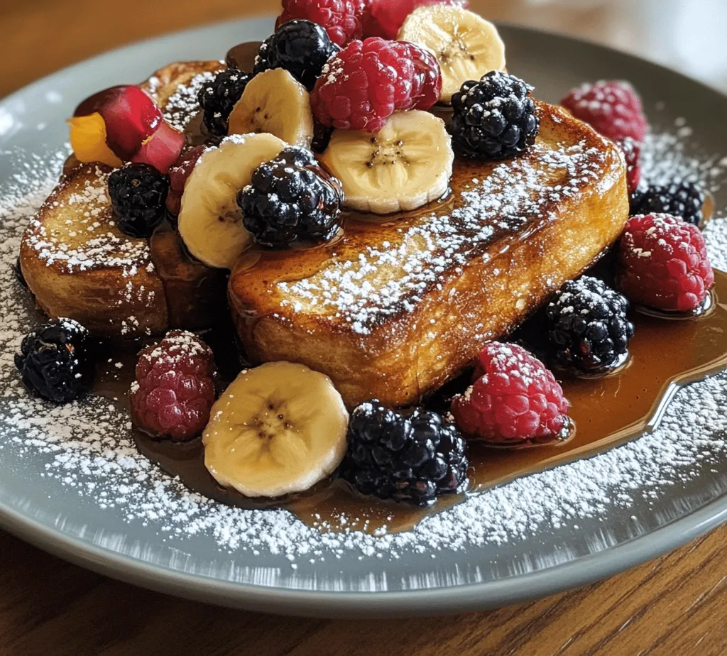 French toast is a cherished breakfast staple that has graced tables around the world for centuries. This delightful dish, often enjoyed on leisurely weekends or special occasions, brings a sense of nostalgia and comfort to the morning routine. With its crisp exterior and soft, custardy interior, traditional French toast is already a winner. However, when you introduce a unique twist through caramelization, you elevate this beloved classic to new heights. The result is the Caramelized Delight French Toast—a dish that not only tantalizes the taste buds but also creates a feast for the eyes.